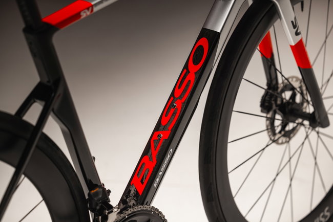 Bicicletă șosea Basso SV Campagnolo Super Record S - Rosso Vivo