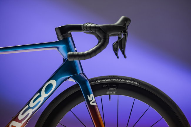 Bicicletă șosea Basso SV SRAM Red AXS - Viola Galaxy