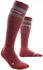 CEP - sosete compresie inalte - hiking 80`s socks tall W - olive | grey