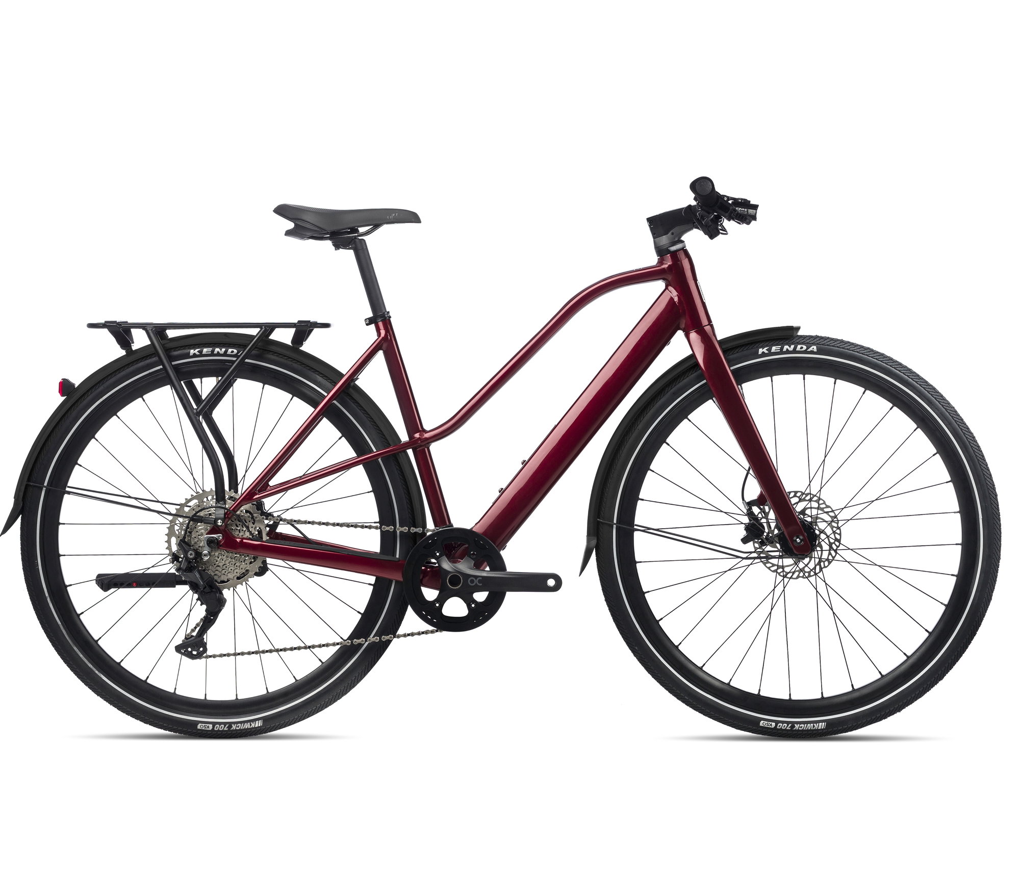 Orbea Bicicletă electrică urbană Orbea VIBE MID H30 EQ - Metallic Dark Red (Gloss)