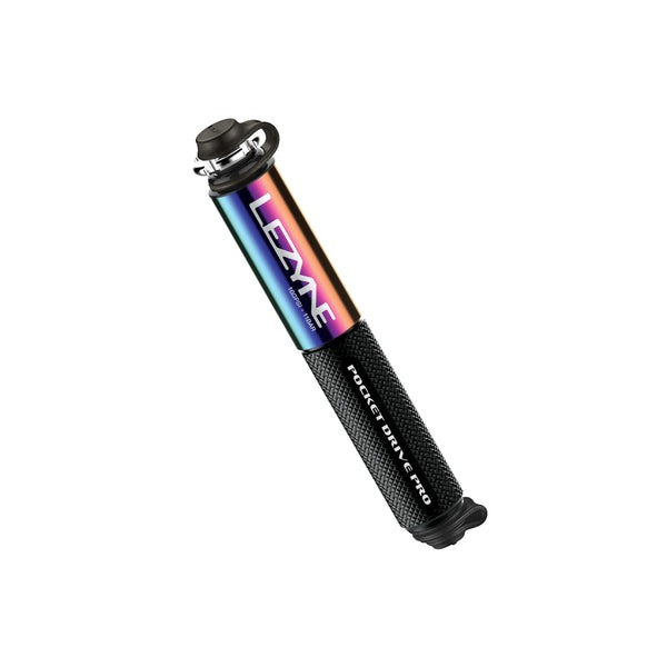 Lezyne Lezyne - mini pompa - Hand Pump Pocket Drive Pro - 160 psi | 11 bar - neo metallic | black - 98g