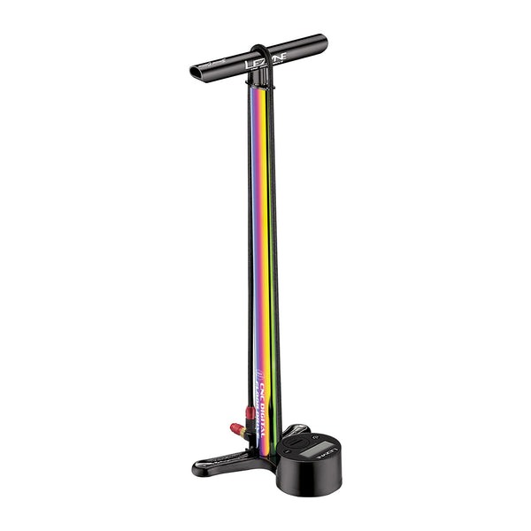 Lezyne Lezyne - pompa podea - CNC Digital Drive 3.5 - manometru - Schrader I Presta - neo metallic - 220 psi