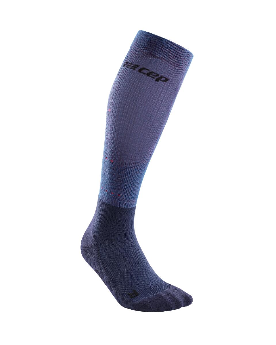 Sporting Goods CEP - sosete compresie inalte - infrared recovery socks tall W - blue