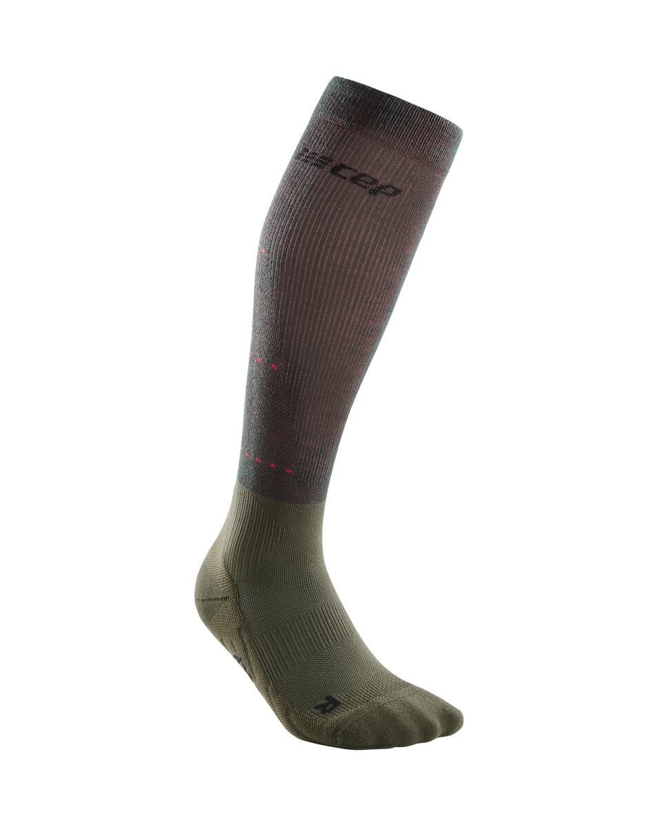 Sporting Goods CEP - sosete compresie inalte - infrared recovery socks tall - forest night