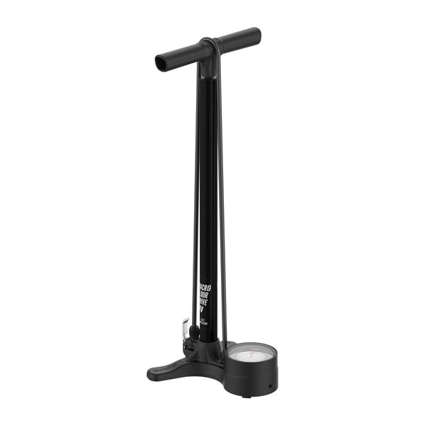 Lezyne Lezyne - pompa podea - Macro HV Floor Drive DV - manometru - Schrader I Presta - negru - 100 psi