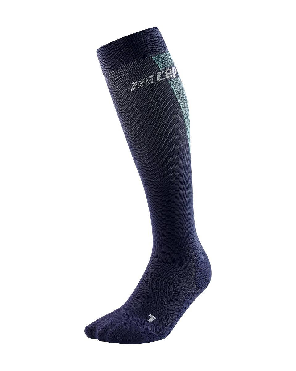 Sporting Goods CEP - sosete compresie inalte - ultralight socks tall v3 - blue | light blue