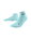 CEP - sosete compresie peste glezna - ultralight socks low cut v3 - lightblue
