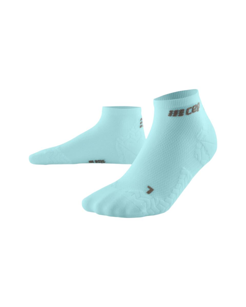 Sporting Goods CEP - sosete compresie peste glezna - ultralight socks low cut v3 - lightblue