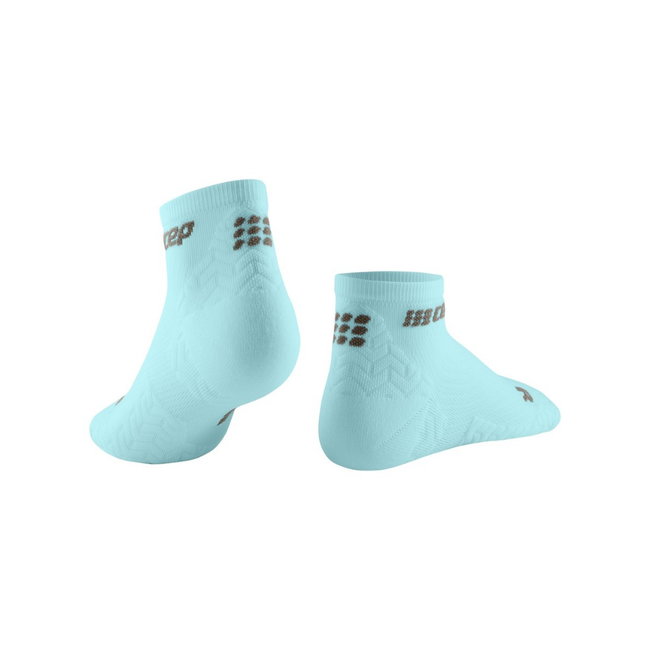 CEP - sosete compresie peste glezna - ultralight socks low cut v3 - lightblue