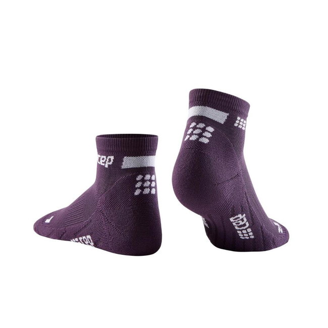 CEP - sosete compresie peste glezna - the run socks low cut v4 - violet