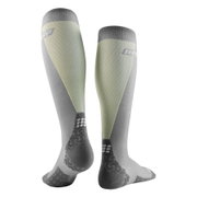 CEP - sosete compresie inalte - ultralight socks tall v3 - grey | lime
