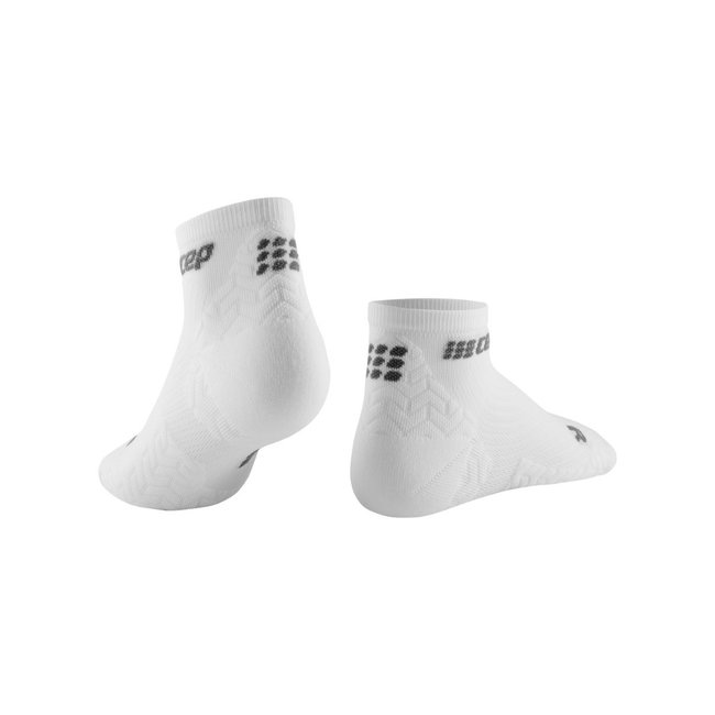 CEP - sosete compresie peste glezna - ultralight socks low cut v3 - white