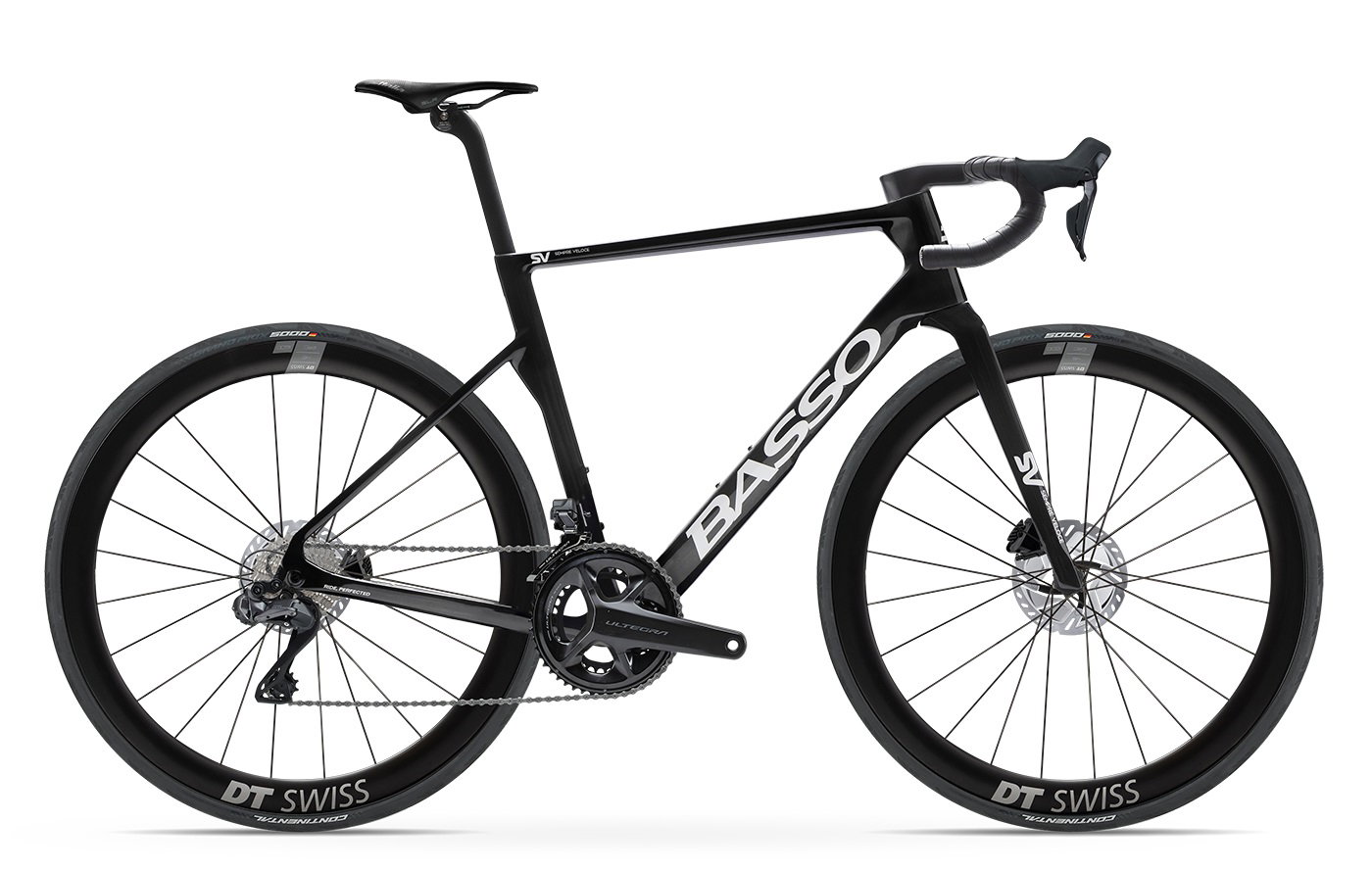 jante forjate Bicicletă șosea Basso SV UItegra Di2 - Pure Black