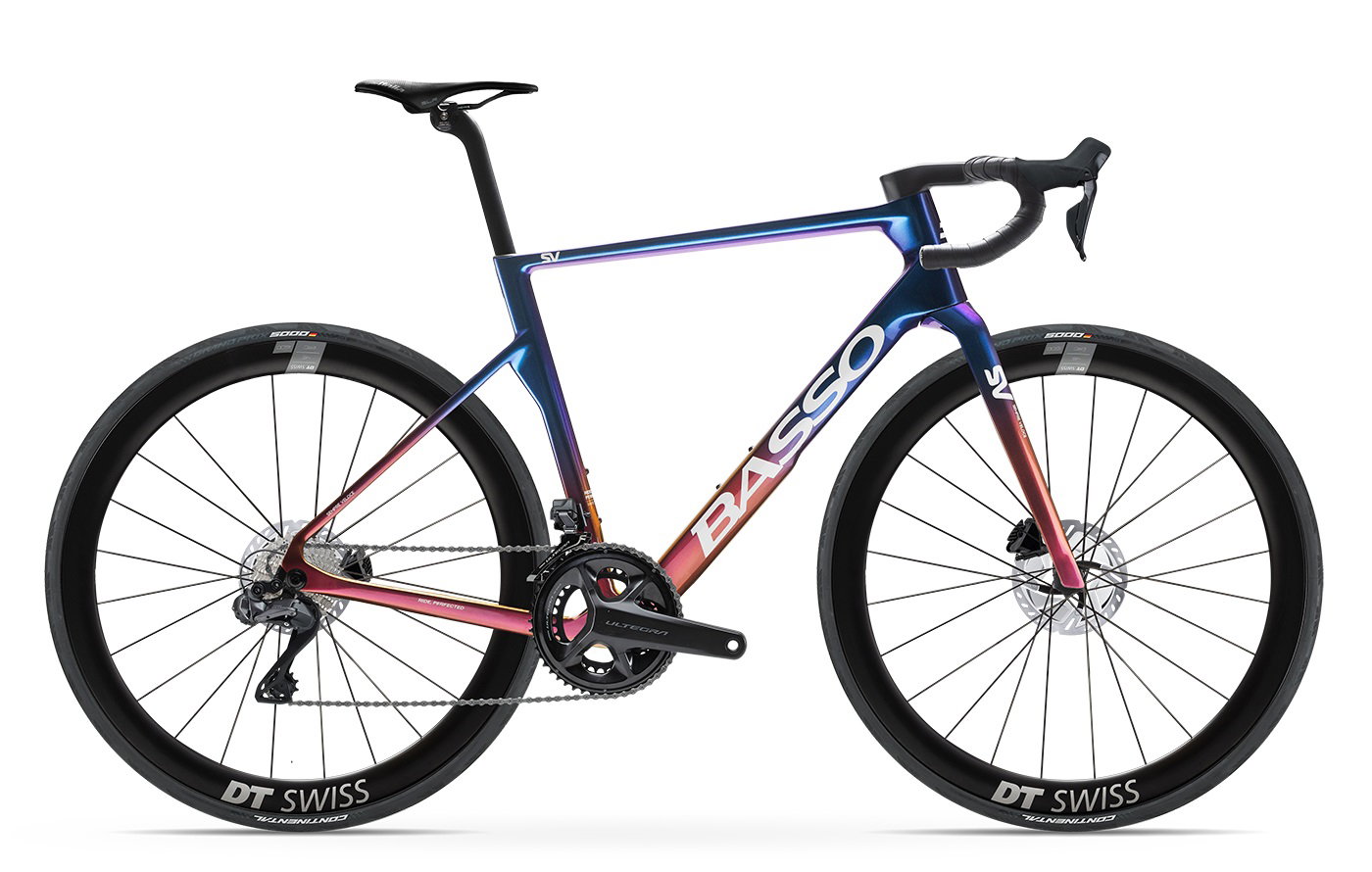 jante forjate Bicicletă șosea Basso SV UItegra Di2 - Viola Galaxy