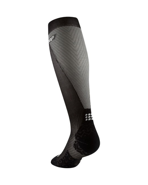 CEP - sosete compresie inalte - ultralight socks tall v3 - black | white shadow