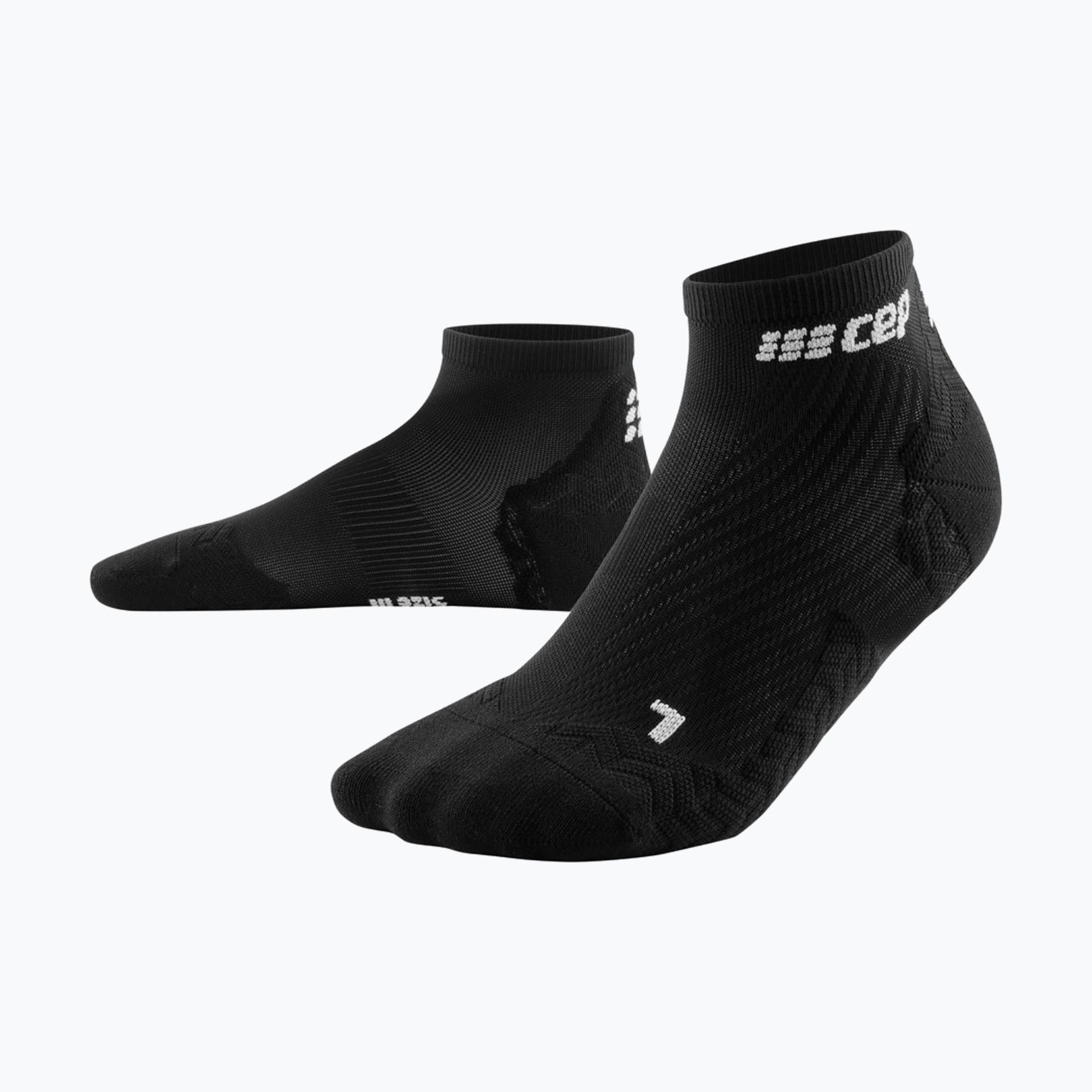 Sporting Goods CEP - sosete compresie peste glezna - ultralight socks low cut v3 - black