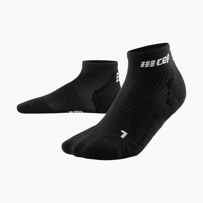 CEP - sosete compresie peste glezna - ultralight socks low cut v3 - black
