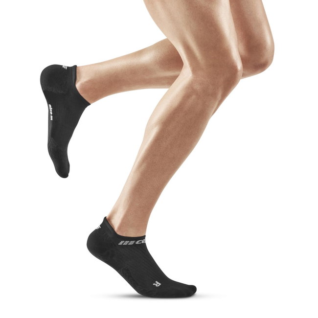 CEP - sosete compresie sub glezna - ultralight socks no show v3 - black