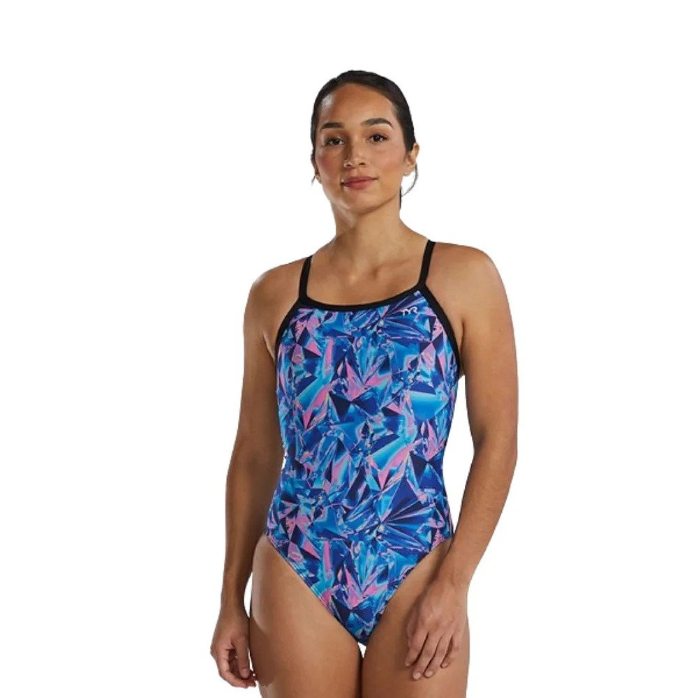 TYR TYR - costum de baie intreg W - DIAMONDFIT CRYSTAL - Navy Pink