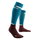 CEP - sosete compresie inalte - the run socks tall v4 W - petrol | dark red