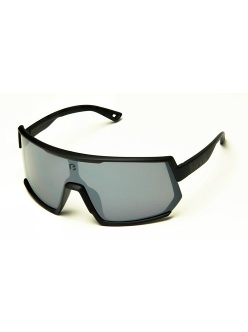 Sunglasses Bikefun - ochelari de soare - Eclipse cat 3 - smoke gray lens I white mirror