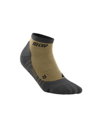 CEP - sosete compresie peste glezna - hiking light merino low-cut socks W - sand | grey
