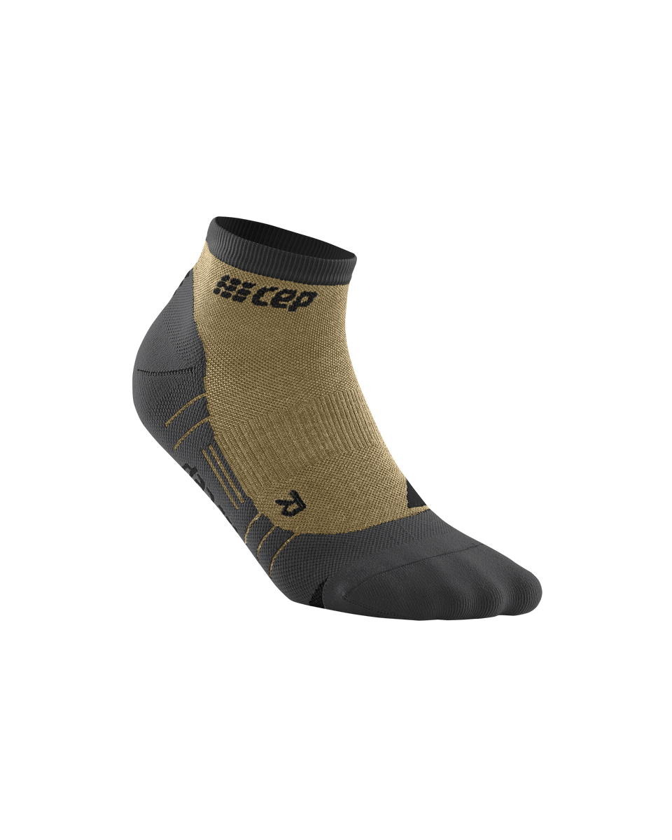 Sporting Goods CEP - sosete compresie peste glezna - hiking light merino low-cut socks W - sand | grey