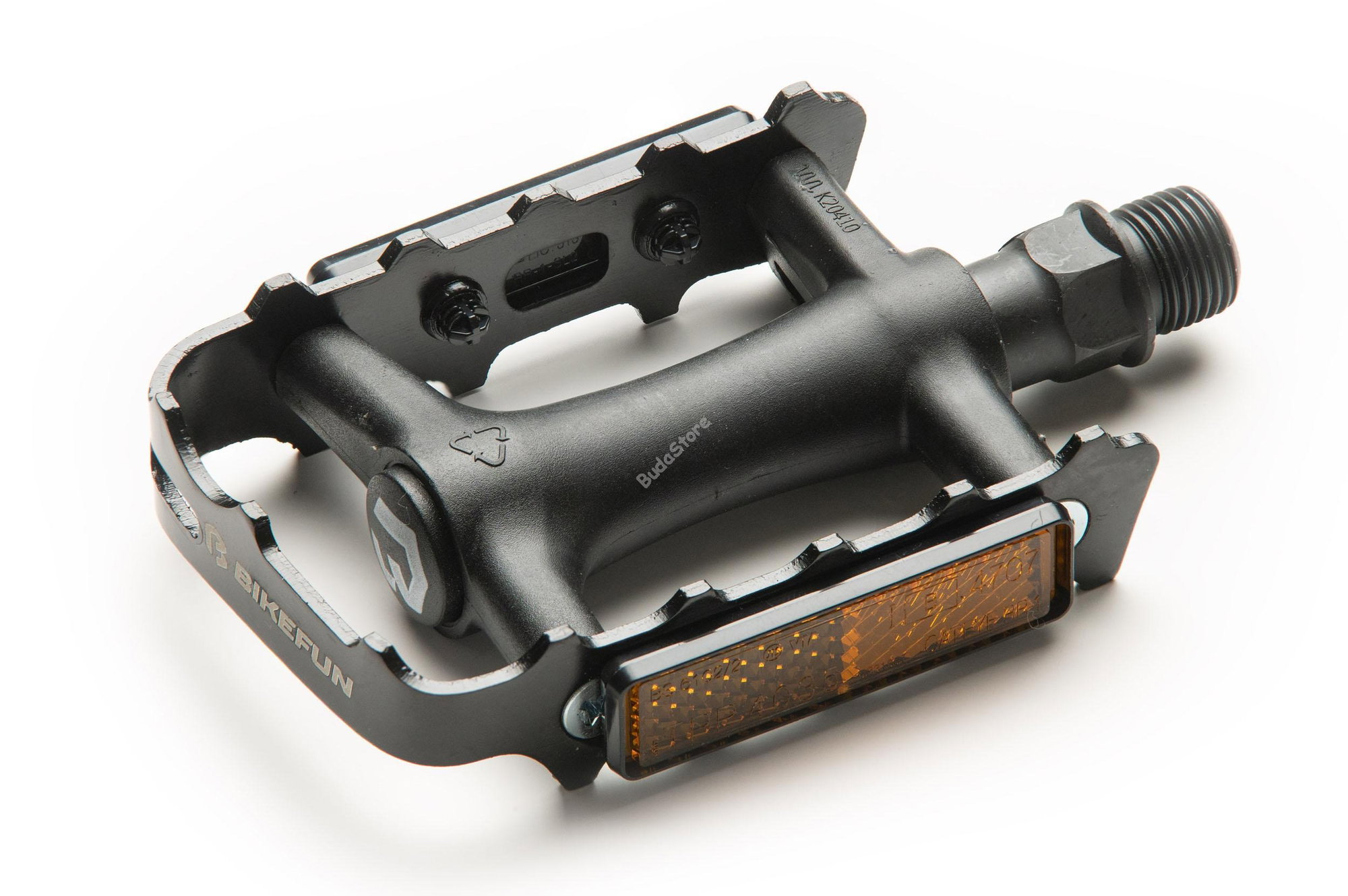 Bicycle Pedals BikeFun - Pedale MTB - Ranger - negru | argintiu