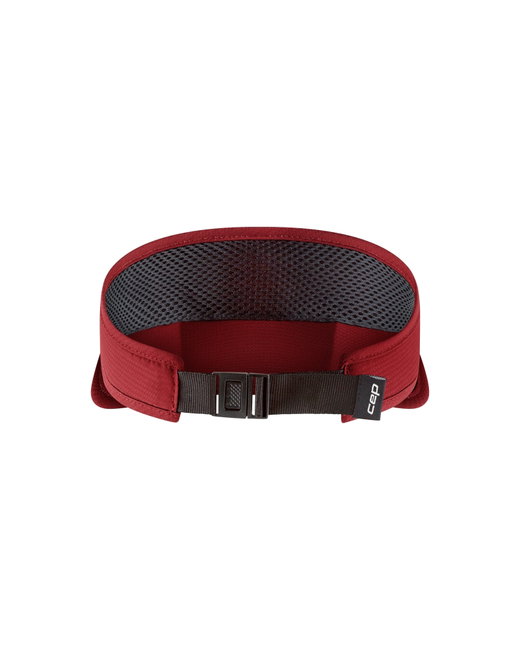 CEP - vizor - run foldable visor - burgundy