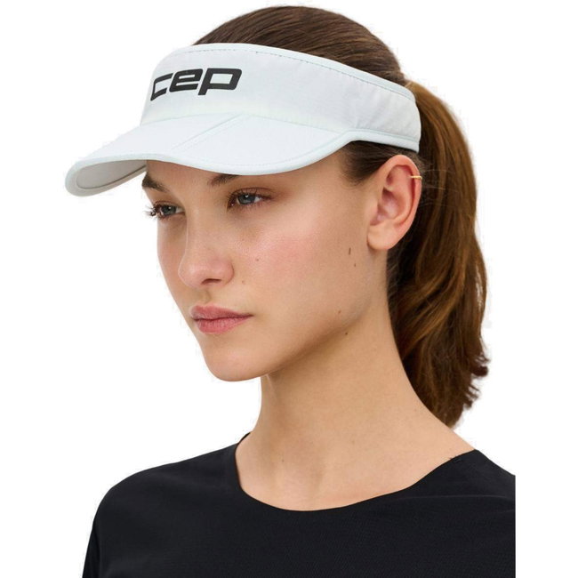 CEP - vizor - run foldable visor - ice