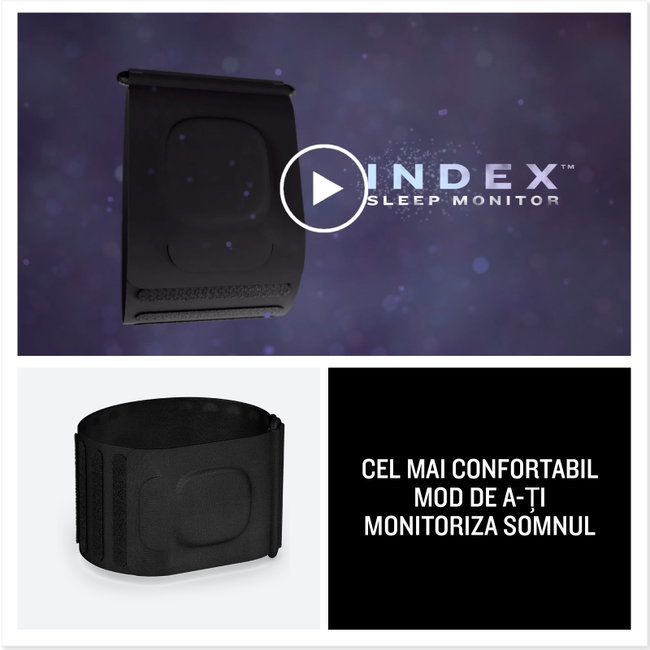 Monitor somn pentru brat Garmin Index Sleep Monitor S/M