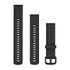 Garmin - curea silicon - Quick Release 20 - Negru mat