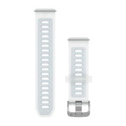Garmin - curea silicon - Quick Release 20 - Whitestone translucid I Cloud blue cu hardware argintiu