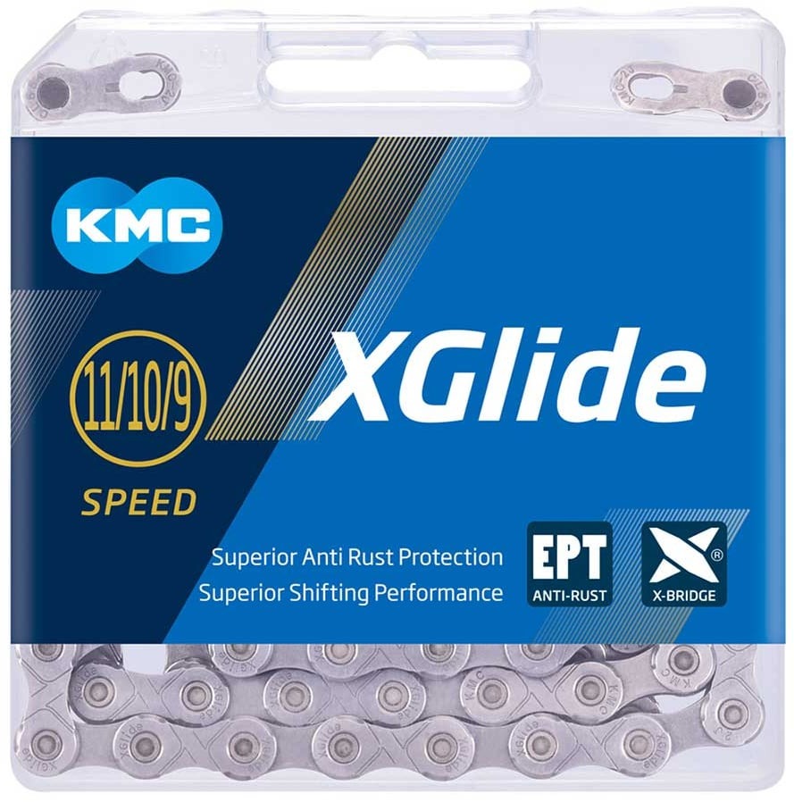 KMC - lant - 9/10 /11 viteze - X - Glide - anti-rugina - 126 zale