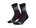 CEP - sosete compresie medii - paris vibes 80`s socks mid cut W - black | green mix
