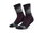 CEP - sosete compresie medii - paris vibes 80`s socks mid cut W - black | green mix