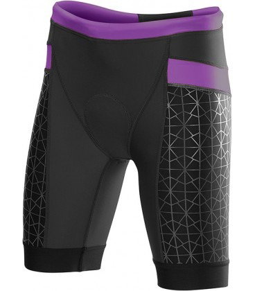 TYR TYR - FEMALE 8IN COMP TRI SHORT - Negru Mov