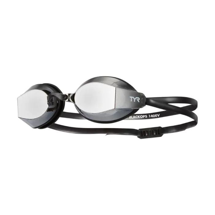 TYR TYR - ochelari inot performanta - BLACK OPS 140 EV Racing Goggles Mirrored - metalizat | fumuriu