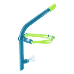 TYR - tub respiratie - ULTRALIGHT SNORKEL Elite - albastru