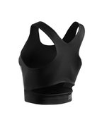 CEP - bustiera tehnica - training shirt crop top W - negru