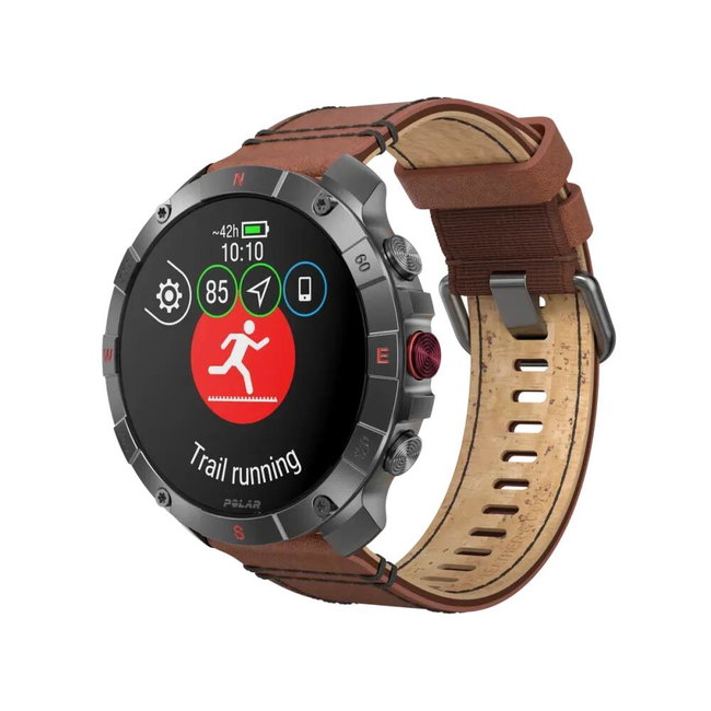Polar - ceas sport inteligent GPS premium - Grit X2 Pro Titan - gri