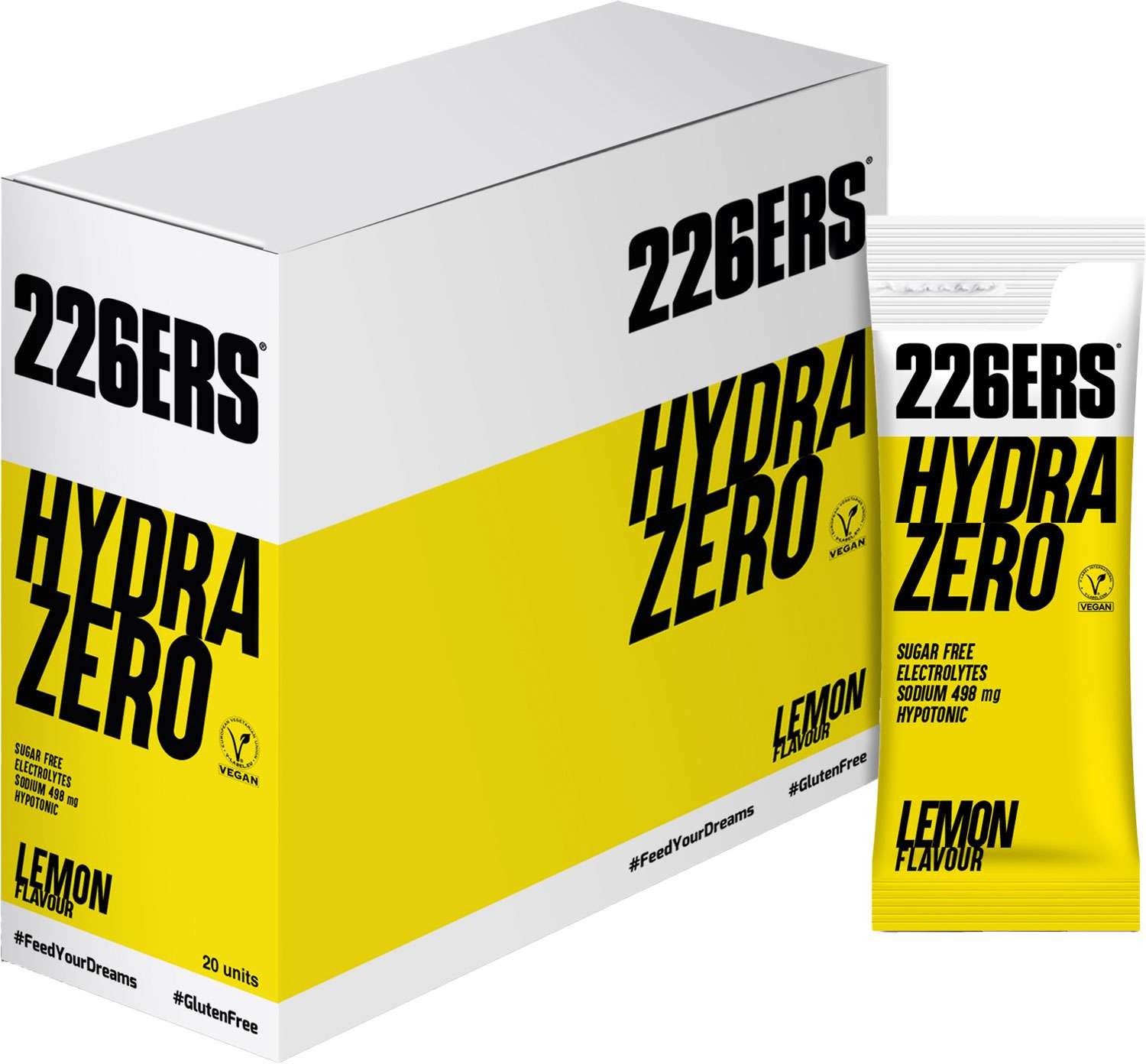 226ers 226ers - cutie pudra electroliti - Hydrazero - hypotonic drink - lemon - 20 x 7.5gr