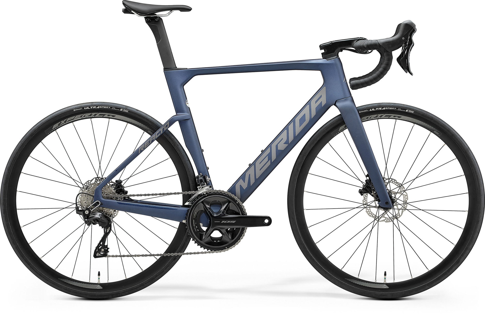 Merida Merida - bicicleta sosea - Reacto 4000 IV3 - Mountain Blue I Black