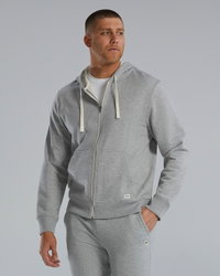 TYR - hanorac - UltraSoft Terry Full-Zip Hoodie - gri