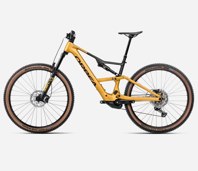 Orbea RISE SL H30 (2026) - bicicletă electrică eMTB Trail - Bumblebee Yellow | Black (Matt)