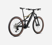 Orbea RISE SL H30 (2026) - bicicletă electrică eMTB Trail - Diamond Black | Splash Olive Green (Matt)