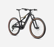 Orbea RISE SL H30 (2026) - bicicletă electrică eMTB Trail - Diamond Black  |  Splash Olive Green (Matt)