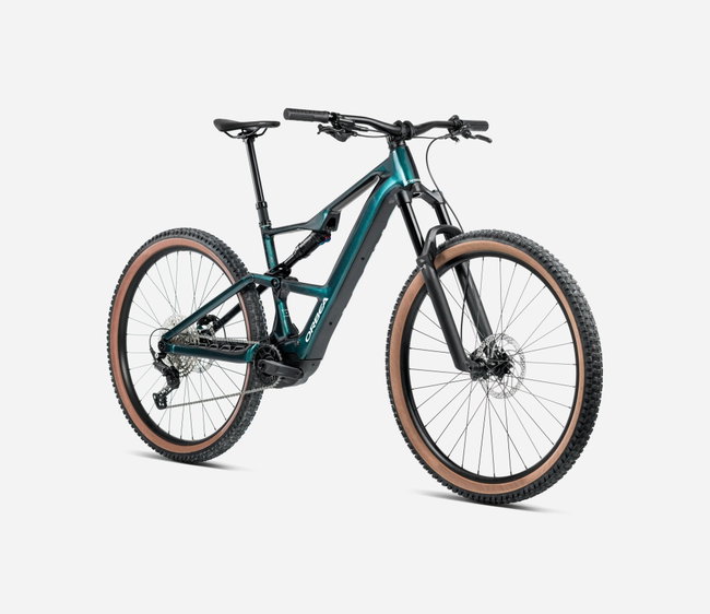 Orbea RISE SL H30 (2026) - bicicletă electrică eMTB Trail - Escape Green | Splash Ice Green (Gloss)