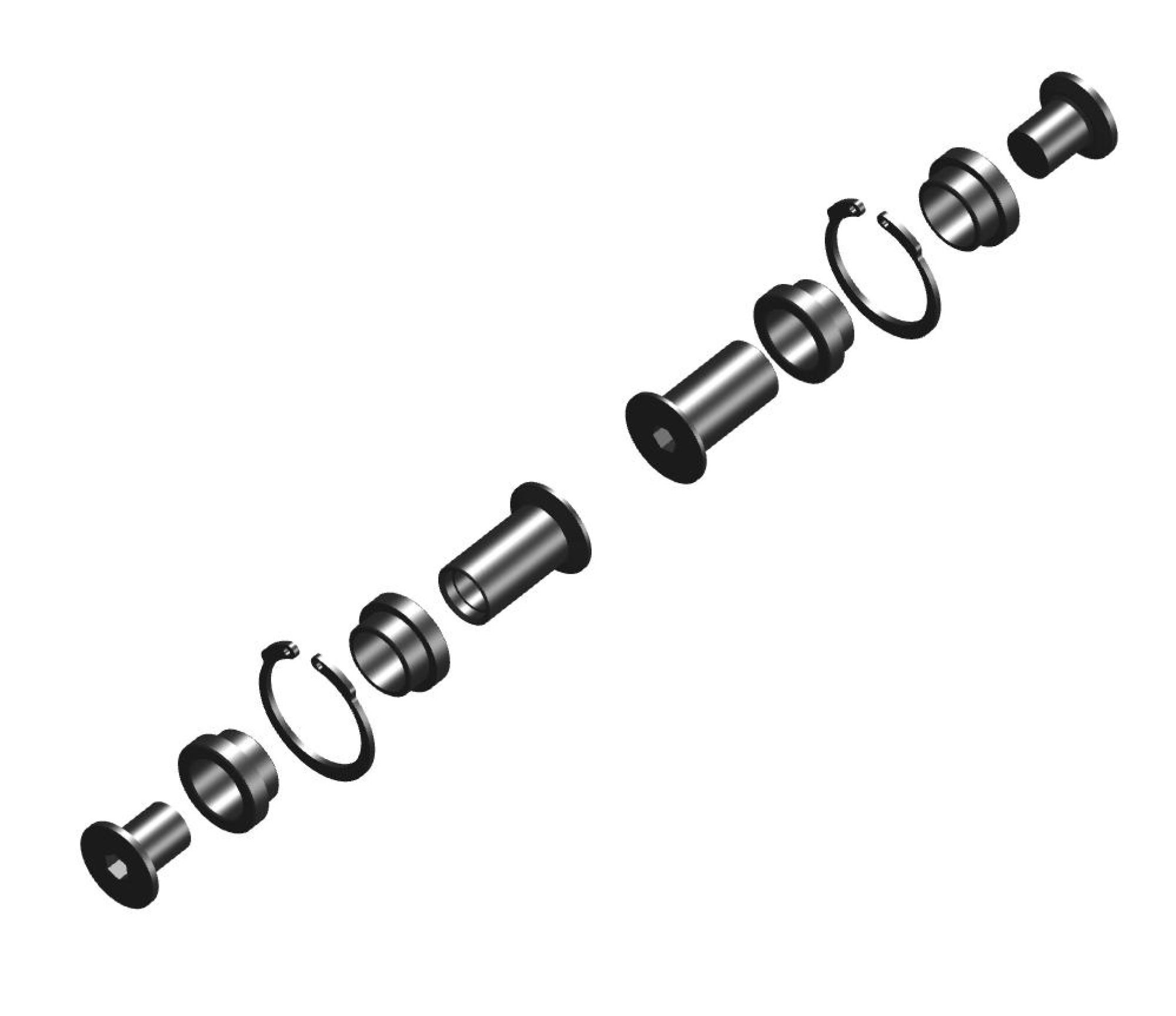 Orbea Orbea - Kit fixare HARDWARE KIT LINK-SEATSTAYS OIZ 23