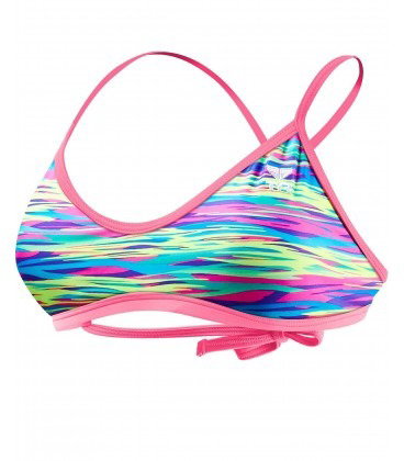 TYR TYR - bustiera - Bonzai Crosscut Tieback Top W - blue multi